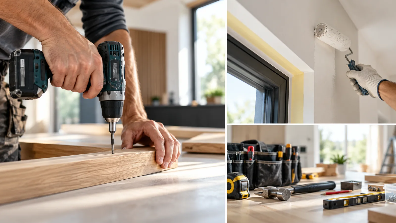 Kluswerk, schilderwerk en gereedschap van Alex Klusservice